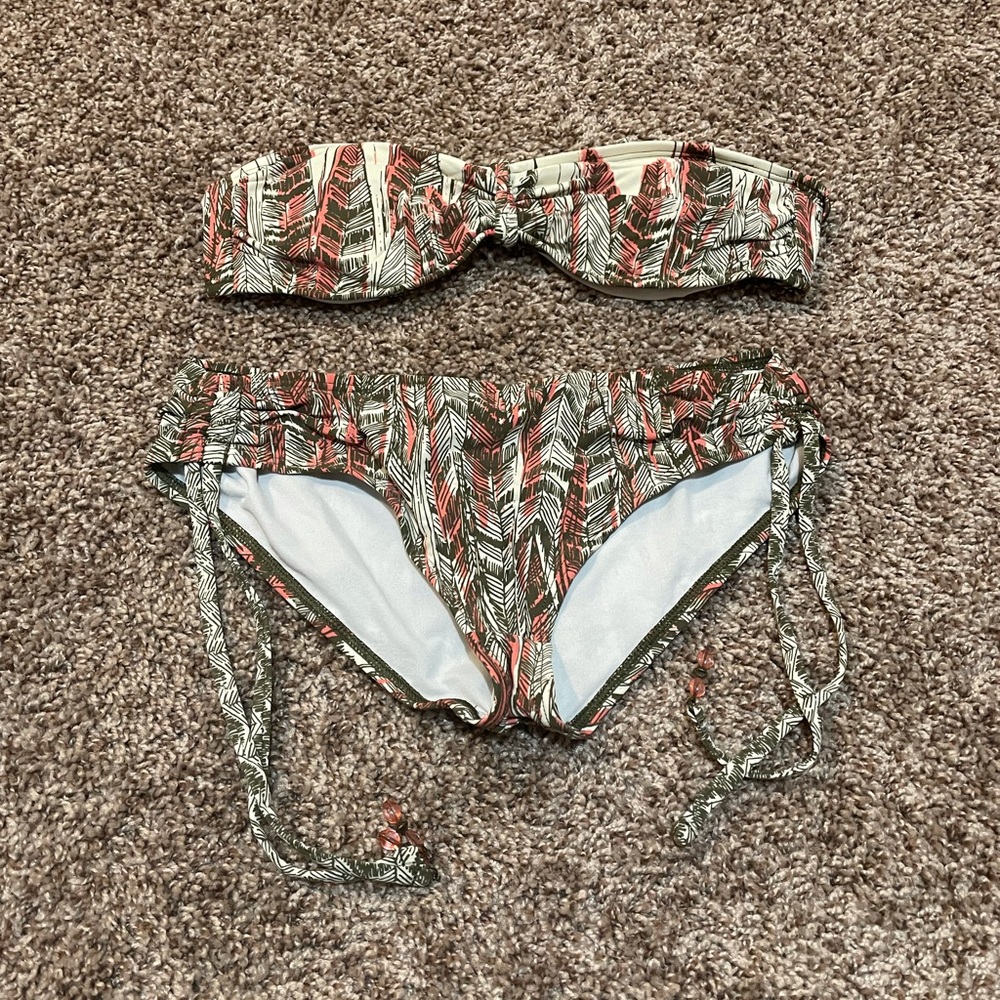 Two piece bathing suit